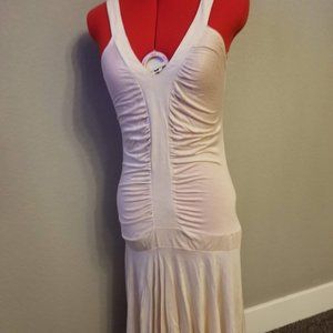 Pinkish Beige Scrunch Dress